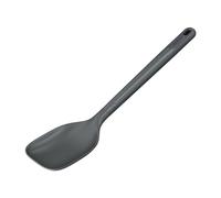 Zyliss Cucchiaio da Cucina Grande, Paglia di Grano/Nylon Resistente, Silicone Antiaderente e Resistente al Calore, Utensile da Cucina, Grigio Beluga, 31 cm x 7,5 cm, Lavabile in Lavastoviglie