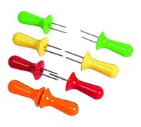 Zyliss E40001 Porta pannocchia di mais, Assortimento di colori, Set di 4