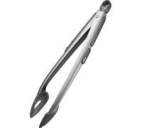 Zyliss E42033 Pinze da Cucina, Pinza Spaghetti, Pinze da Barbecue, Acciaio Inox E Silicone di Alta qualità, Sistema di Bloccaggio Intelligente