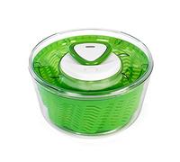 Zyliss E940011 Easy Spin 2 Centrifuga Per Insalata, Piccolo, Plastica, Verde, Insalatiera con Coperchio, Scolaverdure, Lavabile in Lavastoviglie