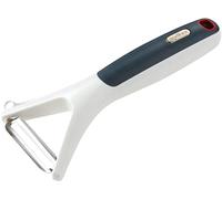Zyliss E950020 Smooth Glide Y-Pelapatate, Plastica, Acciaio Inossidabile, Bianco, Grigio, Pela Verdure a Forma di Y a Lama Dritta, Lavabile in Lavastoviglie