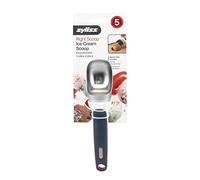 Zyliss E980087 Paletta Gelato, Alluminio, Plastica, Grigio, Bianco, Cucchiaio per Gelato, Sorbetto, Yogurt Gelato e Dolci, Lavabile in Lavastoviglie