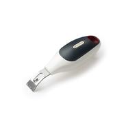 Zyliss E980089 Zester 2-in-1, Plastica, Acciaio Inossidabile, Bianco, Grigio, Grattugia, Zester, Limone, Agrumi, Pela Frutta, Lavabile in Lavastoviglie