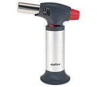Zyliss E980202 Fiamma Ossidrica da Cucina, Acciaio Inossidabile, Plastica, Argento, Nero, Strumento di Cottura per Rosolare, Caramellare Alimenti, Facile da Ricaricare
