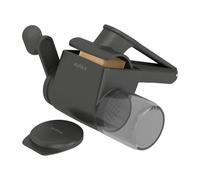 Zyliss Grattugia Formaggio Manuale Professionale con Contenitore, Acciaio Inossidabile, Grattugia per Formaggio, Verdure. Carote, Parmigiano, Cioccolato, Noci, Grattugia a Manovella con Contenitore