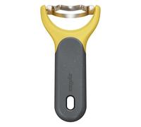 Zyliss Pelapatate per Mais Dolce, Con Lama Seghettata, Sbucciatore Manualle, Con Comoda Maniglia in Paglia di Grano Sostenibile, Lama affilata in acciaio inossidabile, Lavabile in lavastoviglie