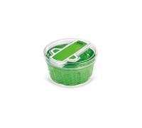 Zyliss E940015 Swift Dry Centrifuga Per Insalata, Piccolo, Plastica, Verde, Insalatiera con Coperchio, Scolaverdure, Lavabile in Lavastoviglie