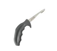 zyliss Shucker Paddy Coltello per Ostriche Professionale 8cm Apri Ostriche | Protezione per le Dita, Manico in Plastica con Impugnatura a Pistola, Coltello per Frutti di Mare Lavabile in lavastoviglie
