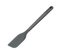 Zyliss Spatola Cucina Medio in Paglia di Grano/Silicone Resistente, Spatola per Cucinare e Mescolare con Silicone Resistente al Calore, Grigio Beluga, 28 cm x 4,5 cm, Lavabile in lavastoviglie