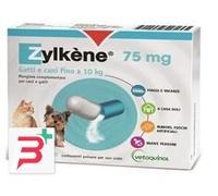 Zylkene Vetoquinol Neo Rilassante per cane e gatto - 75 mg - 20 cps - 1° ORDINE? scegli lo sconto BZR5 / BZR20 + 200 punti fedeltà