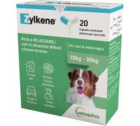 Zylkene Vetoquinol Neo Rilassante per cane e gatto - 225 mg - 20 cps - 1° ORDINE? scegli lo sconto BZR5 / BZR20 + 200 punti fedeltà