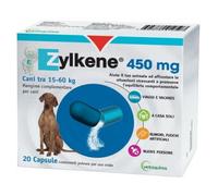 Zylkene Vetoquinol Neo Rilassante per cane e gatto - 450 mg - 20 cps - 1° ORDINE? scegli lo sconto BZR5 / BZR20 + 200 punti fedeltà
