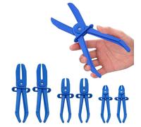 Zyluniy 6 Pezzi Pinze per Tubi in Nylon, Set di Pinze per Tubi Flessibili, Pinzes per Morsetti Linea Set di Utensil (Blu)