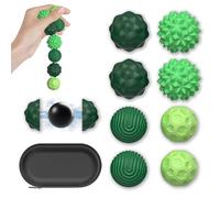 Zyluniy 8 pezzi Palle Magnetiche Anti-Stress, Palline Magnetiche Per Agopressione, Gioco Sensoriale Portatile in Silicone, Giocattoli Antistress Adulti e Bambini, perfette contro lo stress e l'ansia