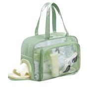 Zyluniy Borsa Mare Donna Grande Estiva, Borsa Mare Grande XXL Famiglia, Borsa Spiaggia con Chiusura Zip e Impermeabile Beach Bag per il Bagnato e per l'asciutto per Spiaggia Vacanza Piscina