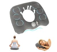 Zyluniy Cuscino Ortopedico Gonfiabile, Cuscino Emorroidi, Cuscino Gonfiabile Seduta Ortopedico, Cuscino per Sedia, Morbido con Pompa per Emorroidi, Dolori al Coccige, Post-Parto