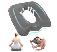 Zyluniy Cuscino Ortopedico Gonfiabile, Cuscino Emorroidi, Cuscino Gonfiabile Seduta Ortopedico, Cuscino per Sedia, Cuscino Antidecubito, Morbido per Emorroidi, Dolori al Coccige, Post-Parto