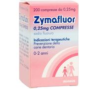 zymafluor 200compresse 0,25mg