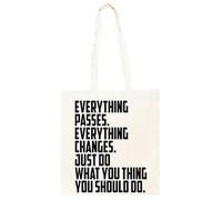 Zymbatee Attenzione Io Sono Un Conservatore Saco De Algodón Unisex Totebag Beige