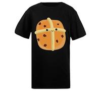 Zymbatee Essi Non L'Ho Fatto Bruciare Streghe Maglietta Nera per Bambini, vestibilità Classica, Unisex