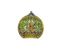 ZYMEN Lampada a Sospensione in Vetro Fuochi d'artificio Creativo 3D Lampadario colorato Lanterna Plafoniere Minimalista Arte Moderna Adatta per Loft Home Office Ristorante Sala da Pranzo Lampada a