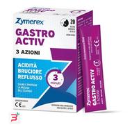 ZYMEREX GASTRO ACTIV 20 BUSTINE DA 10 ML AROMA MENTA SENZA GLUTINE SENZA LATTOSIO