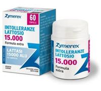 Zymerex Intolleranze Al Lattosio 15000 Integratore 60 Compresse