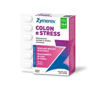 Zymerex REGOLA COLON E STRESS | 30 compresse | Regolarità intestinale | Con Acid