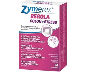zymerex Regola Integratore Colon e Stress 24 Compresse