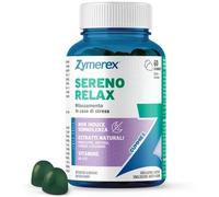 Zymerex Sereno Relax Integratore Per Rilassamento e Benessere Mentale 60 Gommose