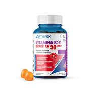 Zymerex Vitamina B12 Booster 50 Anni + Gummies Integratore 45 Gommose Mandarino