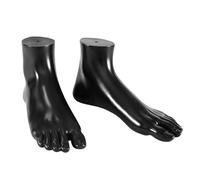 ZYMIADOU 1 paio anatomico piede replica scarpa modello display adatto per l'educazione anatomia artistica studio scarpa fotografia prototipo simulazione, Misura unica, come descritto