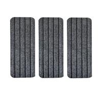 ZYMIADOU 3 tappetini per scale per camper, assorbimento degli urti, resistenti alle intemperie, in poliestere, lavabili in lavatrice, universali, impermeabili, lavabili