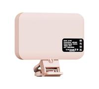 ZYMIADOU 60 LED Telefono Clip Luce con 3 Temperature di Colore 10 Livelli Rotazione Trasportabile USB CREARE Ricaricabile per Autoritratto Fotografia Materiali di Scrittura Telefono Piano di Tenuta