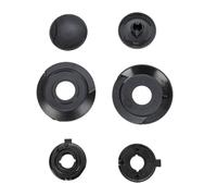 ZYMIADOU 6PCS Casco Visorato Base Accessori Strumento di Montaggio Universale Fit Moto Gear Durabilità ABS Migliorato Leggero Resistente Allegato Visiera Casco