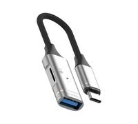 ZYMIADOU Ad alta velocità USB C al convertitore adattatore 5Gbps trasferimento dati durata lega di alluminio per elettronica gadget C OTG lega di alluminio