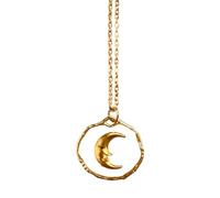 ZYMIADOU Alla moda Celestiali Ciondolo Clavicola Catena Trasparenti Sole Luna Stella Amore Della Collana di Fascino Accessori Trasparenza Vetro Stampa Celestiali Gioielli Di Fascino, Misura unica