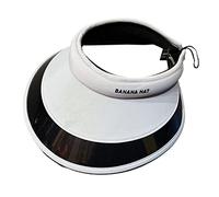 ZYMIADOU Alla moda UV per la protezione per cappello da sole all'aperto grande tesa vuota superiore regolabile per il sole per la protezione Te vuoto Top, grigio, Taglia unica