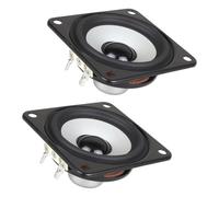 ZYMIADOU Altoparlante portatile 4Ohm 15W Home Theaters interno in alluminio amplificatore acustico al neodimio