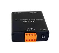 ZYMIADOU Altoparlanti Livelli Convertitore Alti Livelli Altoparlanti Segnali A Basso Adattatori Per Mixer Alloggiamento Metallo Costruzione Terra Looping Isolatori Attenuatore