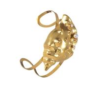 ZYMIADOU Apribile Sea Star Shell Design Moda Aperto Elegante In Acciaio Inox Accessorio Da Polso Per L'usura Quotidiana Conchiglie Alla Moda Gioielli Regolabile Mano, Misura unica, come descritto