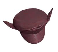 ZYMIADOU Berretti fatti a mano Cappello da pittore dell'orecchio del male per berretti unisex Cabbie per il tempo libero all'aperto cappelli scuri puntelli foto, Viola rosso, Taglia unica