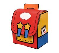 ZYMIADOU Borsa portaoggetti di carta Premium Box multiuso zaino compatto per il trasporto