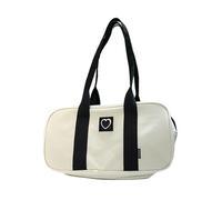 ZYMIADOU Borsa tote alla moda Y2k spalla ascellare spiaggia per ragazza incontri lavoro viaggio sport per le donne per la scuola per le donne borsa a tracolla Tote, bianco, One Size