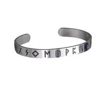 ZYMIADOU Bracciale aperto regolabile in acciaio inox con lettera per uso quotidiano personalizza gioielli in acciaio inox aperto braccialetto, Misura unica, come descritto