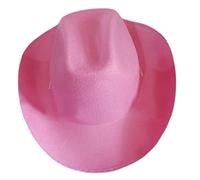 ZYMIADOU Cappelli Uomini Cappello Da Cowboy Per Le Donne Western Model Show Feltro Adulto Cattleman Tinta Unita Per Le Donne Feltro Con Grande Tesa