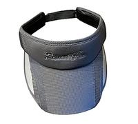 ZYMIADOU Cappello a cilindro vuoto traspirante alla moda a tesa larga per il sole con picco per il sole per la protezione per esterno Acti cappello a cilindro vuoto, Grigio scuro, Taglia unica
