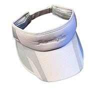 ZYMIADOU Cappello a cilindro vuoto traspirante alla moda a tesa larga per il sole con picco per il sole per la protezione per esterno Acti cappello a cilindro vuoto, Grigio chiaro, Taglia unica