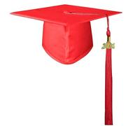 ZYMIADOU Cappello da laurea con frange, unisex, per lauree, università, università, laureato, costume da laurea