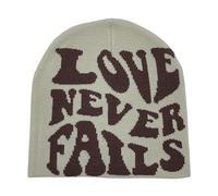 ZYMIADOU Cappello Hip Hop Slouchy Beanies per le donne Versatile Skull Cap Turbanti Cappello lavorato a maglia, Caffè di riso., Taglia unica